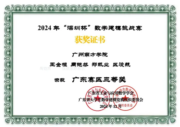 2024 深圳杯数学建模挑战赛预览